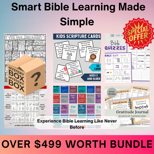 5000+ ULTIMATE  BIBLE  ACTIVITY BUNDLE